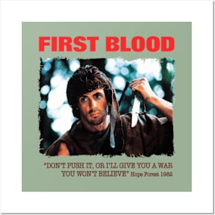 John Rambo First Blood Posters and Art